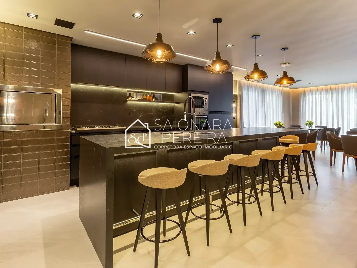 Imagem Apartamento com 2 suítes e varanda gourmet para locação no bairro Campinas, São José