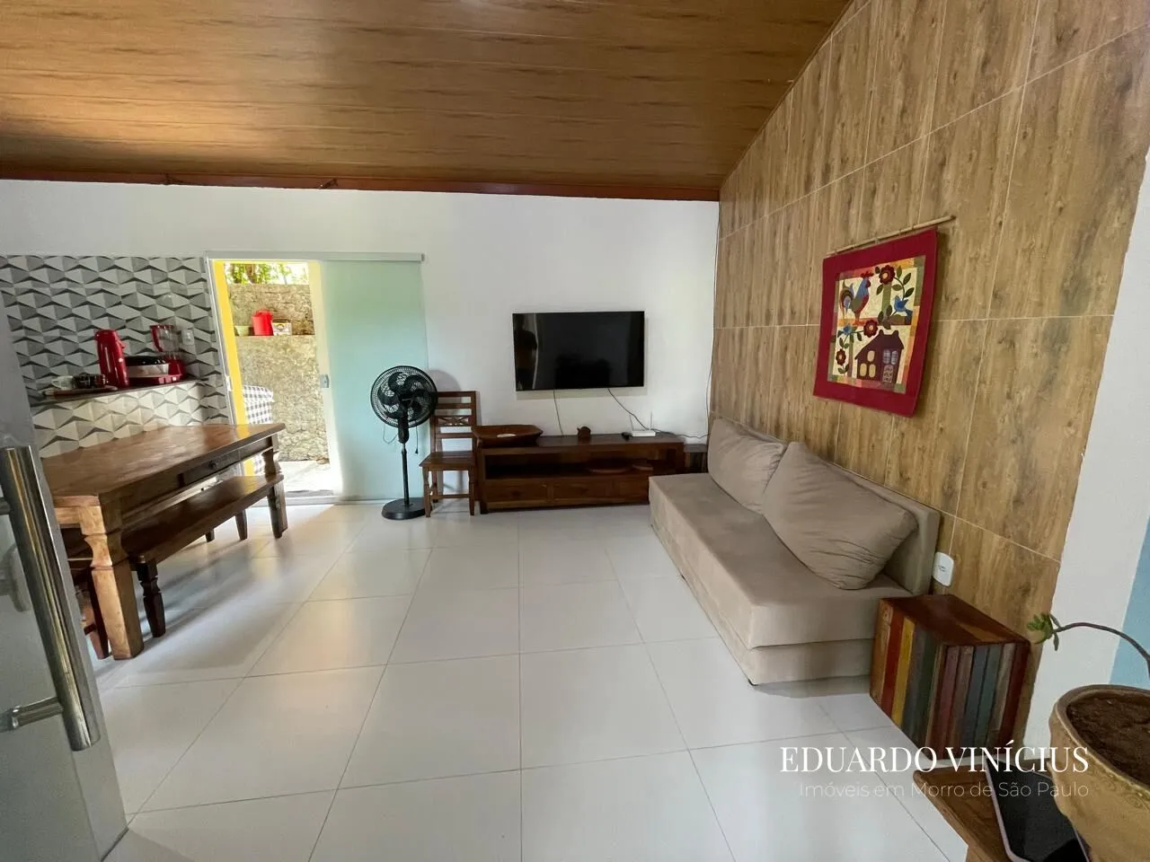 Imagem Condomínio de 4 Casas com Vista Mar 170m² em Morro de São Paulo