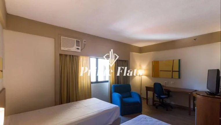 Imagem Flat disponível para venda no Live Lodge Flat Ibirapuera, com 26m², 1 dormitório e 1 vaga