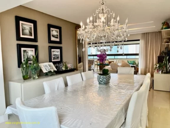 Imagem Apartamento Alto Padrão com Vista Mar ? 4 Suítes em Patamares | 198m² | Varanda Gourmet | 3 Vagas