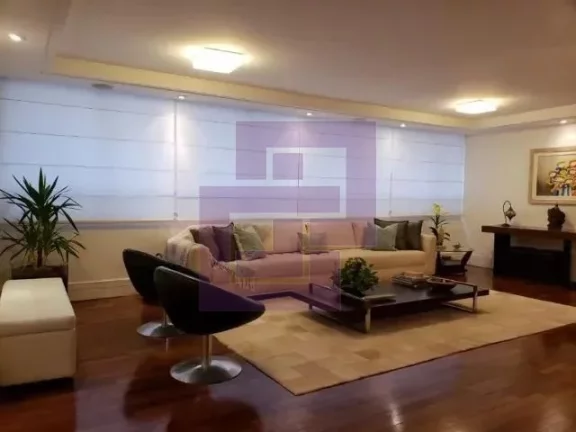Imagem lindo apto mobiliado- 153 uteis- otima planta- luxuoso0 ex. local