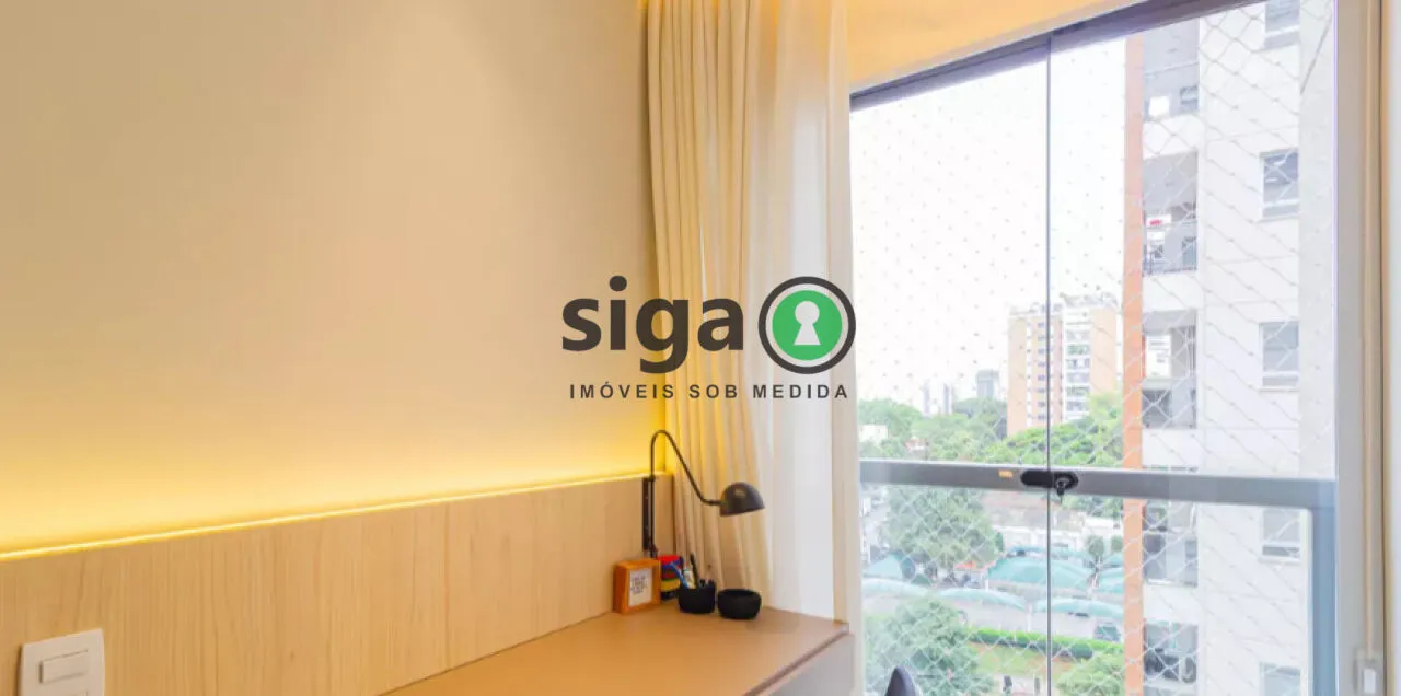 Imagem Apartamento de 141m2 à venda no Brooklin, com 03 suítes e 2 vagas