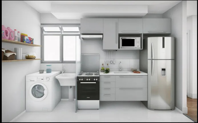 Imagem Apartamento com 2 Quartos à Venda, 42 m² em Setor Garavelo - Goiânia