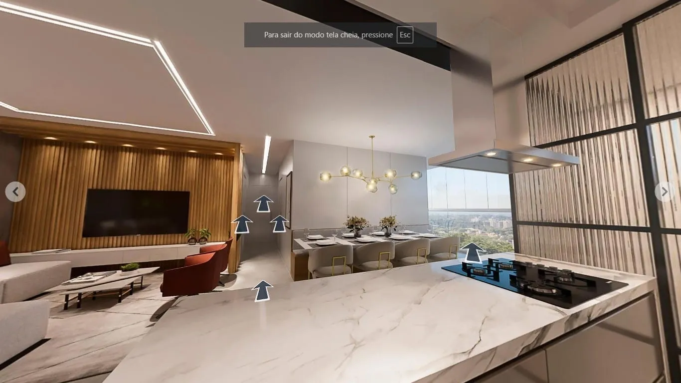 Imagem Apartamento Sofisticado com Vista para a Serra da Mantiqueira - 112m²