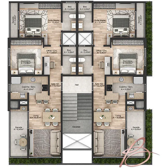 Imagem Apartamento em Meia Praia, Navegantes/SC