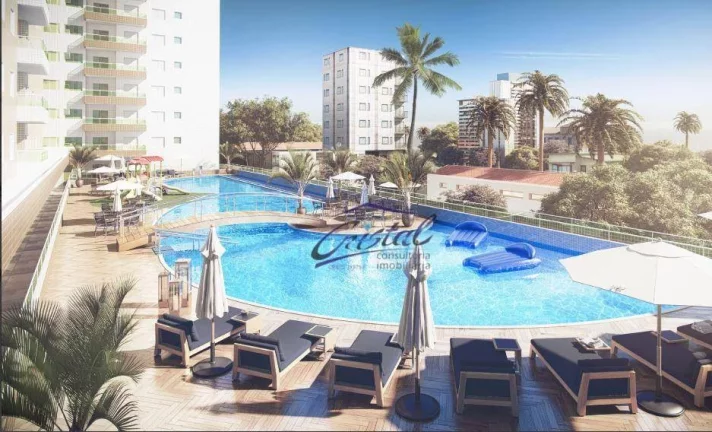 Imagem Apartamento com 3 dormitórios à venda, 117 m² por R$ 1.265.000,00 - Boqueirão - Praia Grande/SP