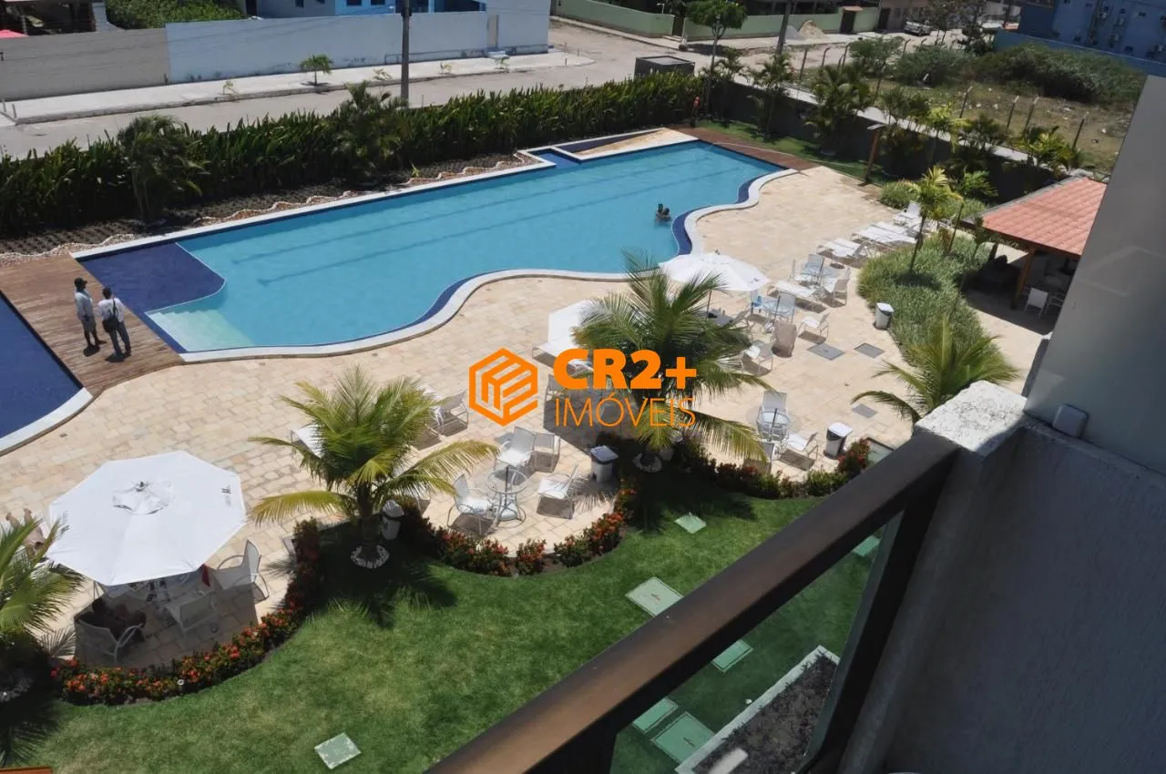 Imagem Vendo Flat com loft 54m² - 2 quartos em Porto de Galinhas MOBILIADO com Varanda