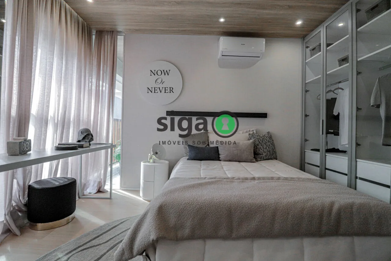 Imagem Apartamento 111m² Mobiliado - 3 dormitórios sendo 2 Suítes, 2 Vagas e Varanda Gourmet Integrada