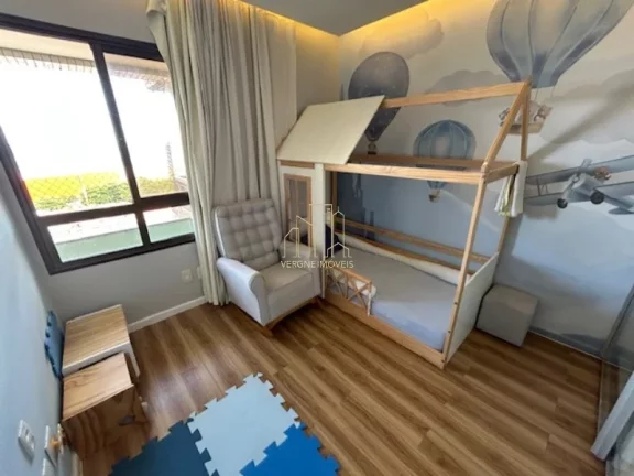 Imagem Apartamento alto luxo com três suítes amplo living vista mar a venda na Colina A em Patamares