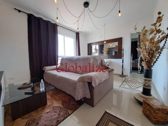 Imagem Apartamento à venda com 60m², 1 quarto, 2 banheiros, varanda, elevador, 1 vaga por R$420.000,00 na Encruzilhada em Santos