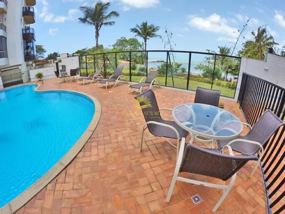 Imagem Maravilhosa cobertura duplex com prédio de frente para o mar com 4 suítes, dependência de emprega...
