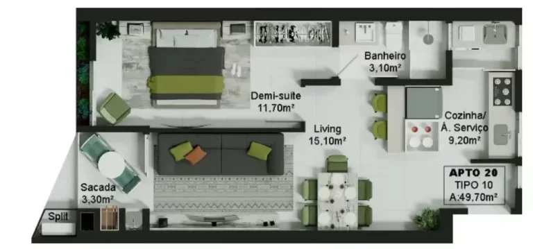 Imagem Paradise Home Flats - Apartamento à venda no bairro Centro - Itapema/SC