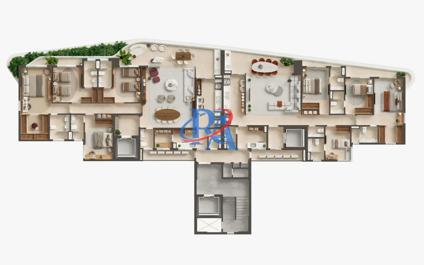 Imagem Alto Padrão para Venda, Aldeota, 4 dormitórios, 4 suítes, 5 banheiros, 3 vagas
