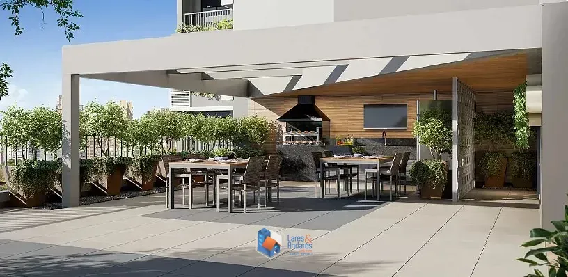 Imagem Apartamento para venda em Indianópolis com 1 quarto, sendo 1 suíte, 40m²