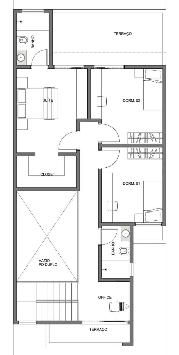 Imagem Casa à venda 3 Quartos, 1 Suite, 2 Vagas, 164M², Residencial Maricá, Pindamonhangaba - SP | Condomínio Residencial Laguna
