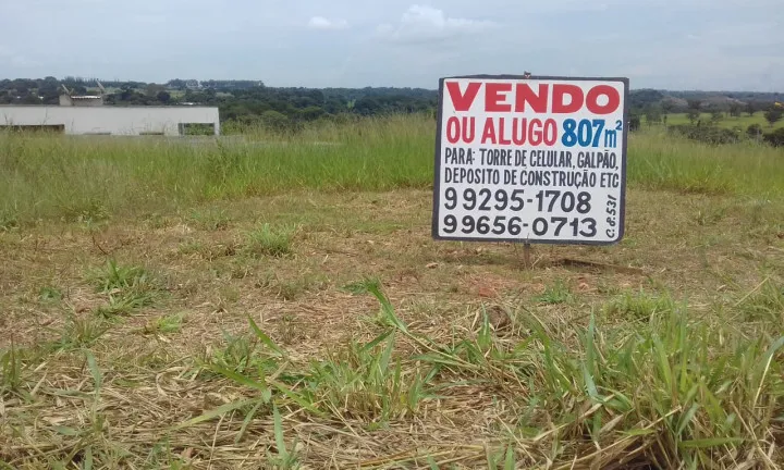 Terreno à Venda ou Locação, 807 m² em Condomínio Ecológico Mansões Morumbi - Senador Canedo