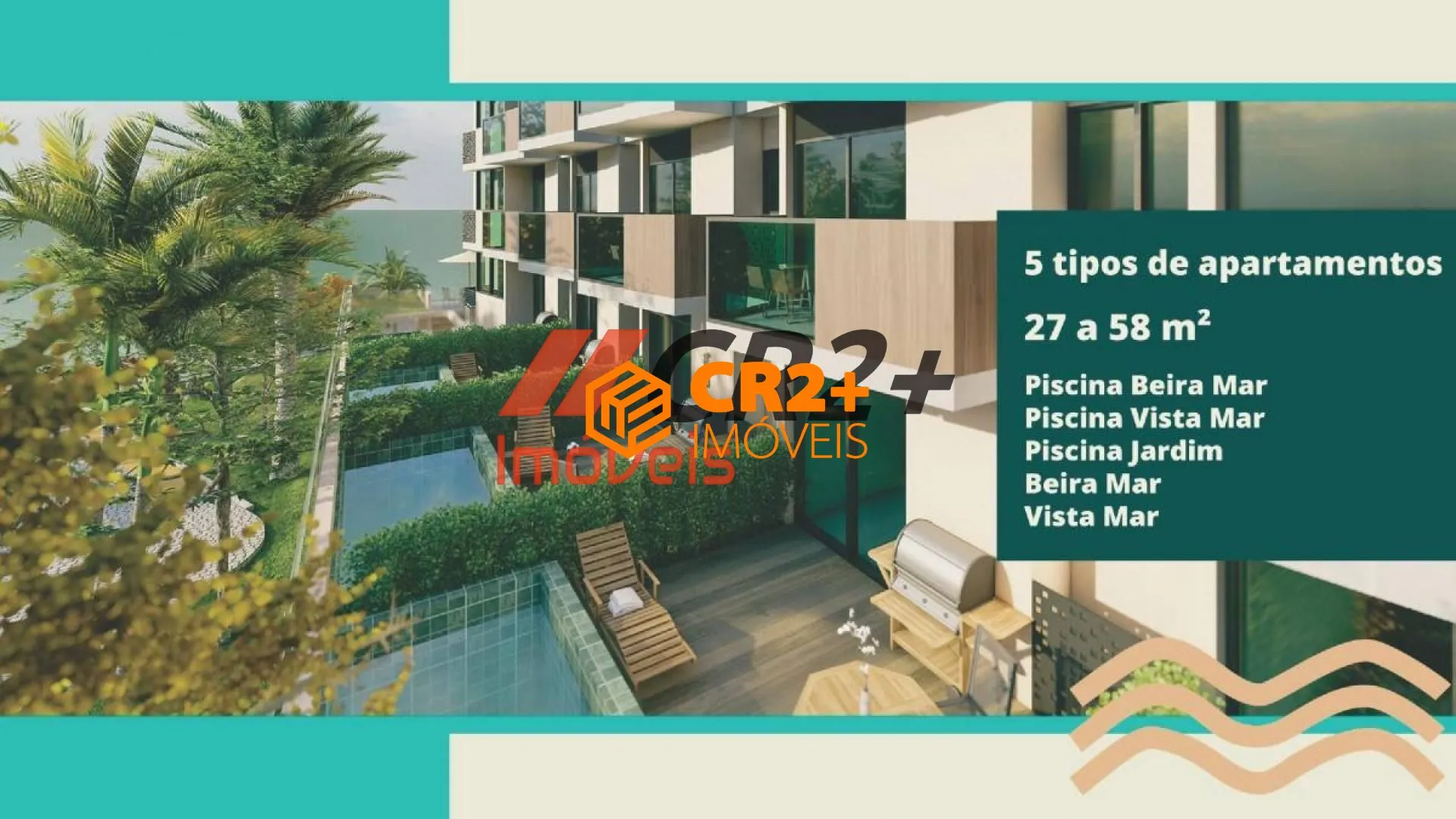 Imagem Flat à Venda, Lançamento Vila Porto em Porto de Galinhas 30², Entrega em 2025.