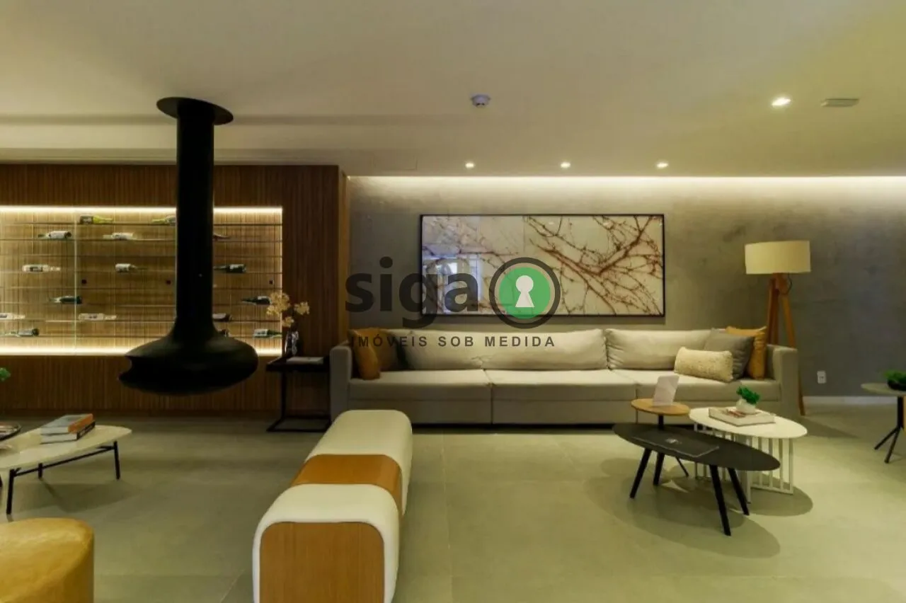 Imagem Apartamento mobiliado para venda no Brooklin 02 suítes, São Paulo - SP