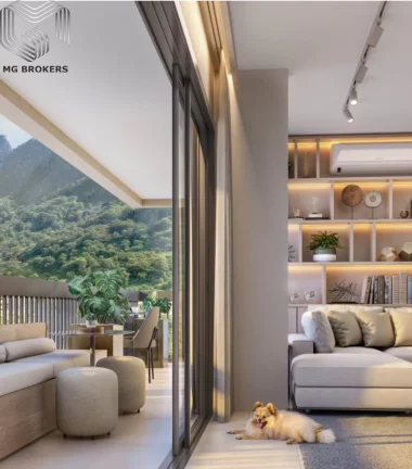 Imagem Apartamento à venda no Rio de Janeiro-RJ, Humaitá: 2 quartos, 1 suíte, 1 sala, 2 banheiros, 1 vaga de garagem - 74m²