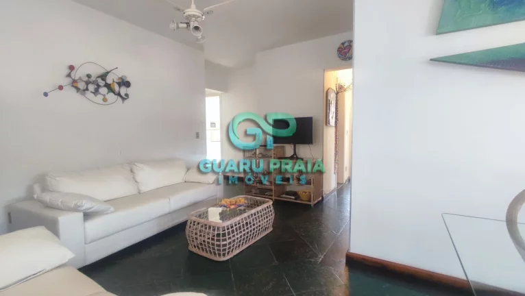 Imagem 3 dormitórios, sendo 1 suíte com sacada, banheiro social e de serviço, totalizando 3 banheiros, sala ampla para dois ambientes com sacada, cozinha e lavanderia, 1 vaga de garagem.