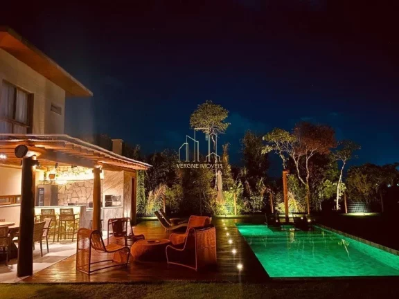 Imagem Casa alto luxo com quatro suíte espaço gourmet piscina a venda em Praia do Forte
