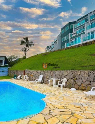 Imagem Flat com 1 suíte à venda, 67 m² por R$ 600.000 - Martim de Sá - Caraguatatuba/SP