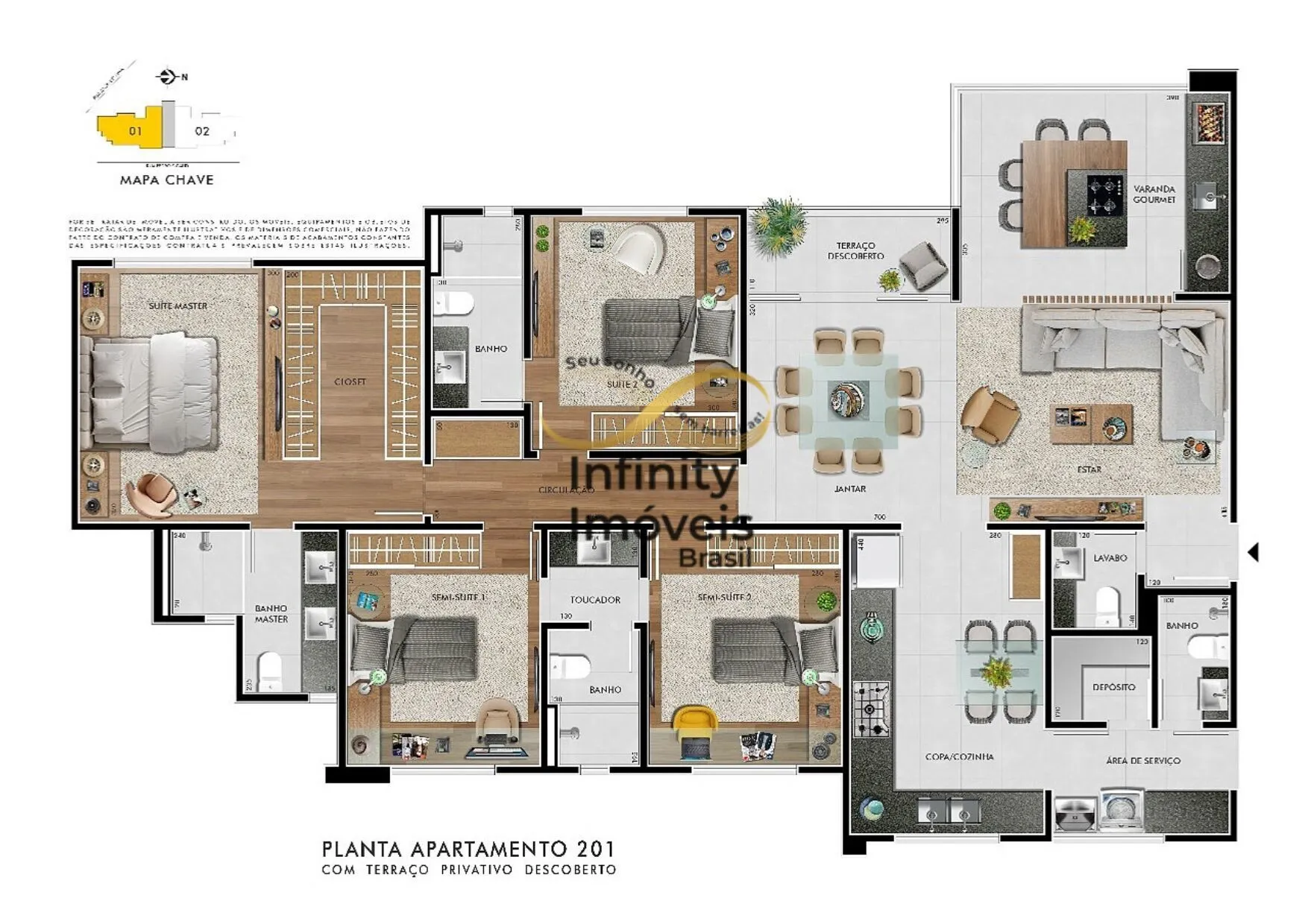 Imagem Residencial HJohannes Vermeer - Apartamento à venda no bairro Grajaú - Belo Horizonte/MG
