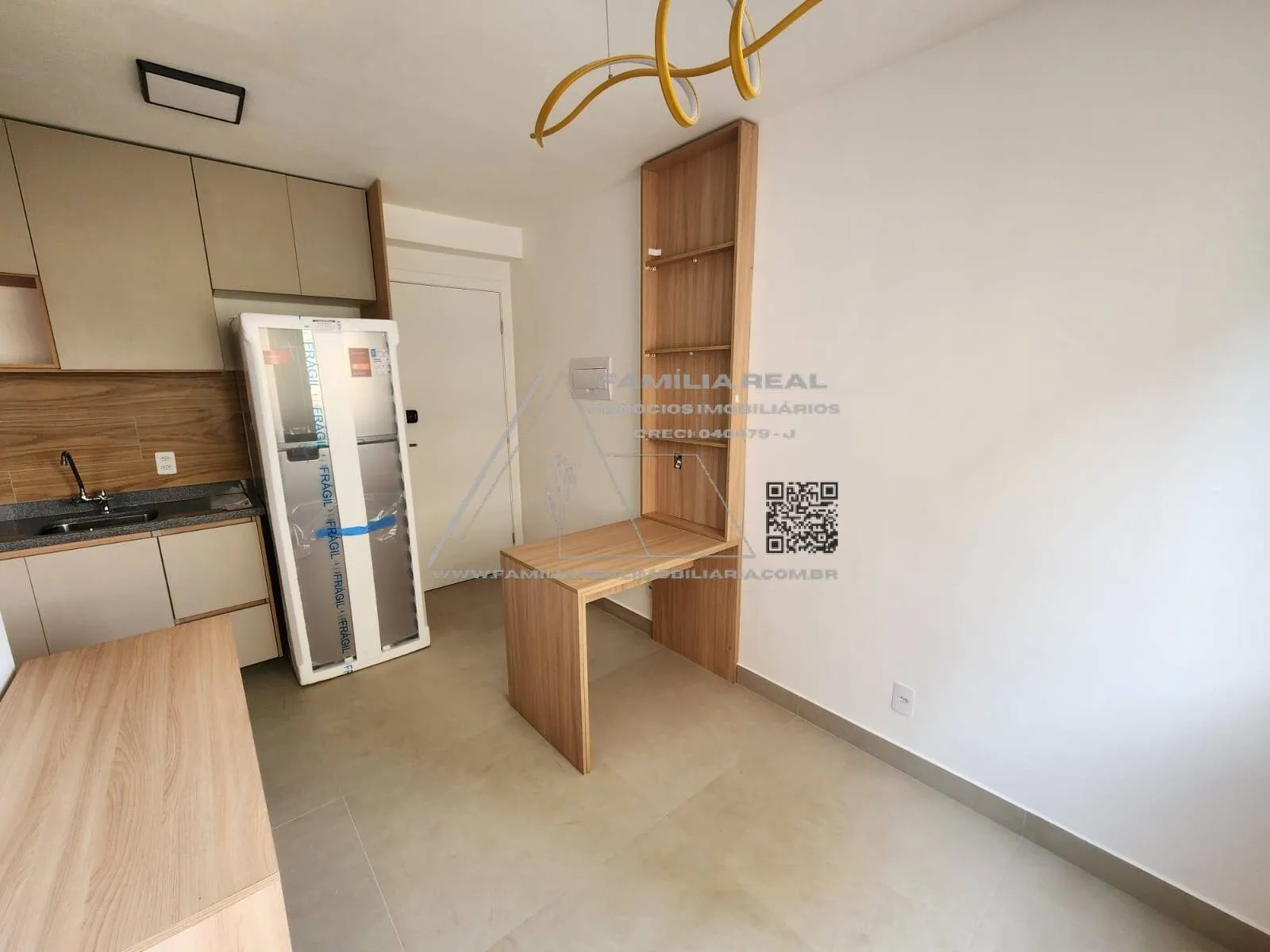 Imagem Apartamento Studio, com 01 Dormitório, para Locação em campos Elíseos