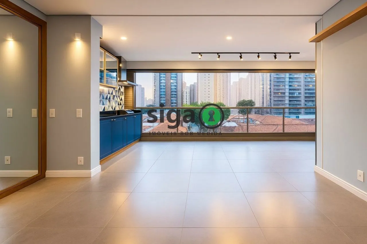 Imagem Apartamento com 3 quartos e 2 vagas na Vila Nova Conceição- próximo ao parque Ibirapuera