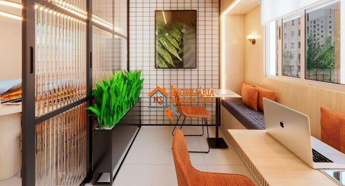 Imagem Apartamento com 2 dormitórios à venda, 36 m² por R$ 358.590,00 - Cidade Tupinambá - Guarulhos/SP
