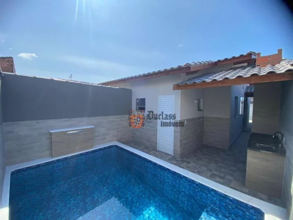 Imagem Casa com 2 dormitórios à venda, 64 m² por R$ 355.000 - Balneário Tupy - Itanhaém/SP