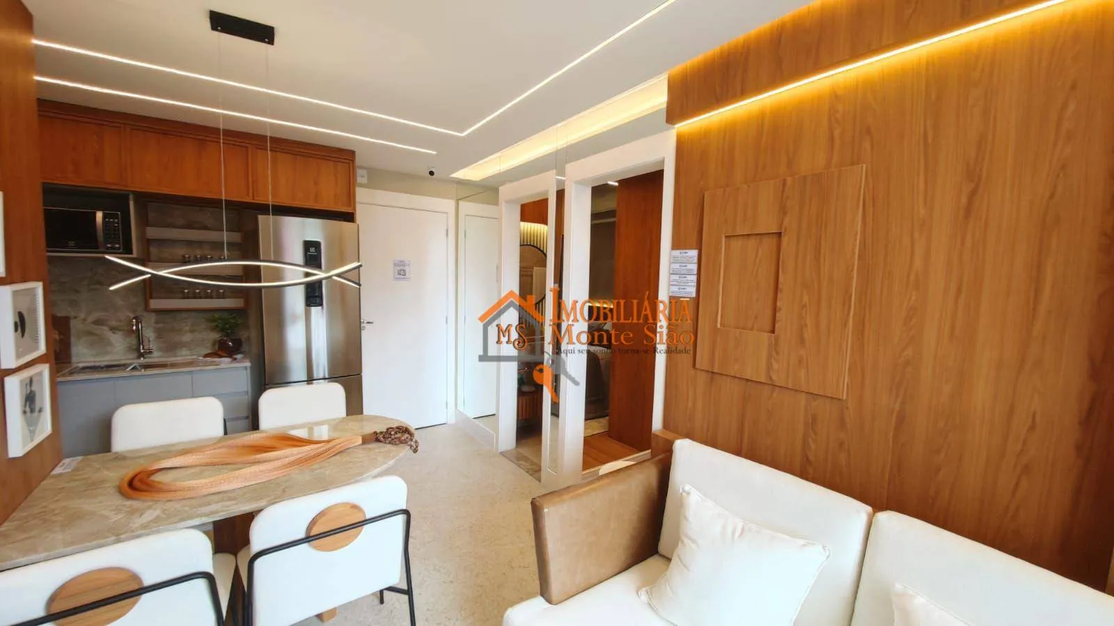 Imagem Apartamento com 2 dormitórios à venda, 37 m² por R$ 320.805,16 - Ponte Grande - Guarulhos/SP