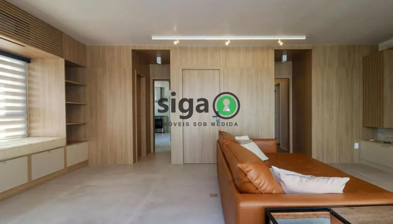 Imagem Apartamento mobiliado com 3 dormitórios e lazer completo no Brooklin.