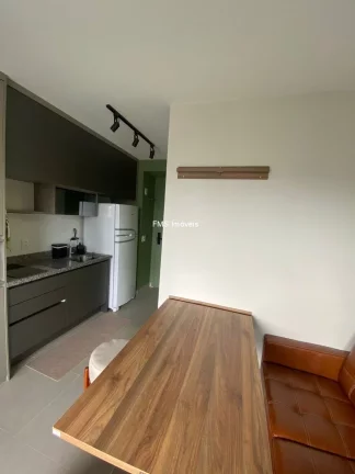Imagem Apartamento à venda ou locação em Pinheiros, São Paulo-SP: 1 quarto, 1 sala, 1 banheiro, 25m²