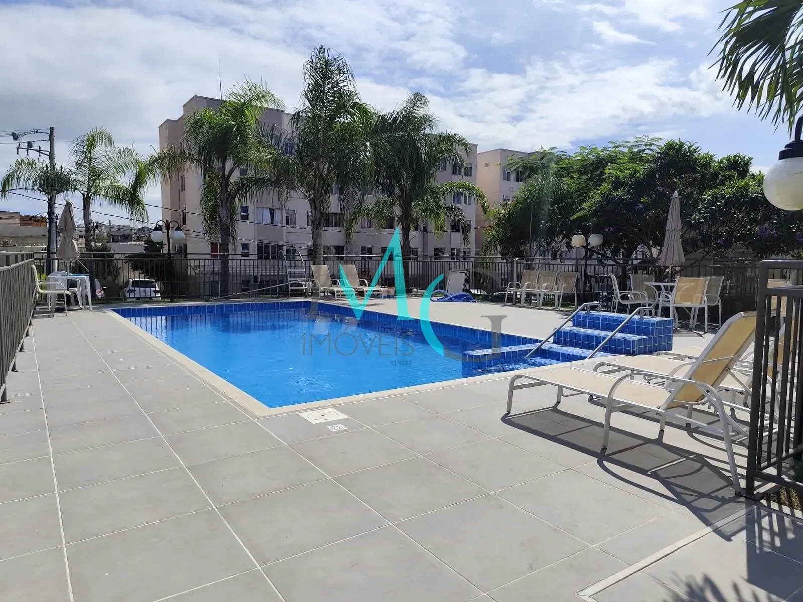 Imagem Apartamento novo, à venda por 165 mil - Condominio Conquista Jardins - Campo Grande, Rio de Janeiro, RJ