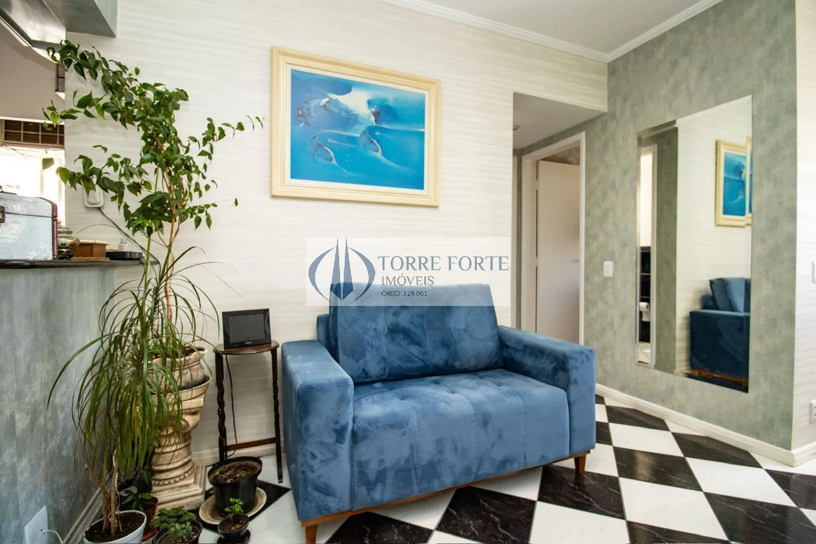 Imagem Lindo apartamento reformado com 62 M², 2 dorms. 1 vaga de garagem em Moema