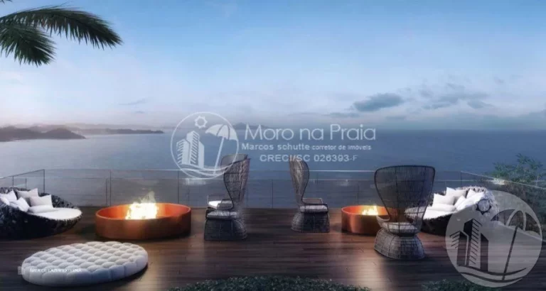 Imagem Apartamento Frente Mar no Edifício PHAROS com 4 Suítes e 3 a