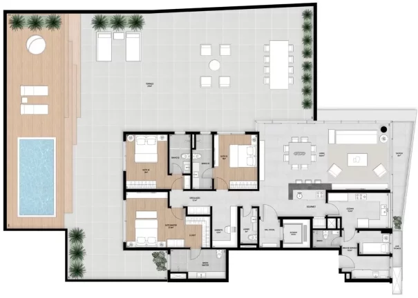 Imagem Apartamento com 3 Quartos à Venda, 200 m² em Rio Branco - Porto Alegre