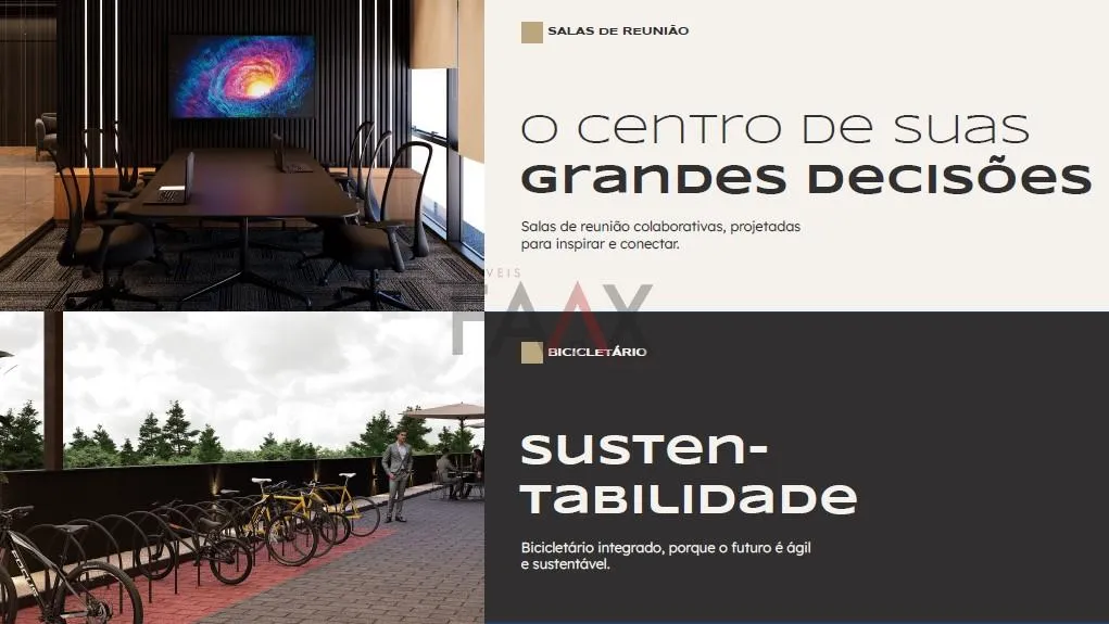 Imagem Salas comerciais á venda Tree Tower em Guarapuava PR Cidade dos Lagos