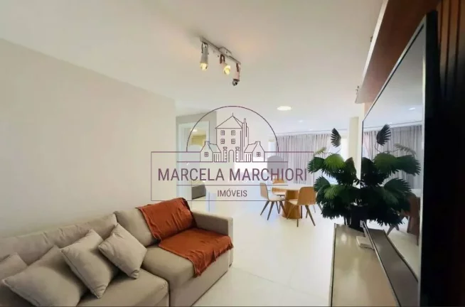 Imagem 2 quartos, suíte, montado, andar alto, vista pro mar, lazer completo, 2 vag