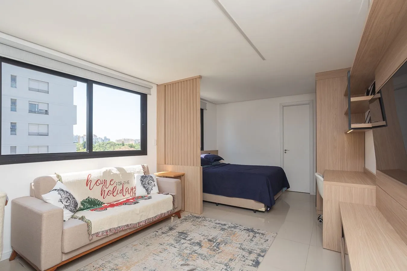Imagem Studio mobiliado à venda no The Park - junto ao Parque da Redenção