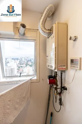 Imagem Linda Cobertura Para Locação No Brooklin Com 1 Suíte e 2 Vagas