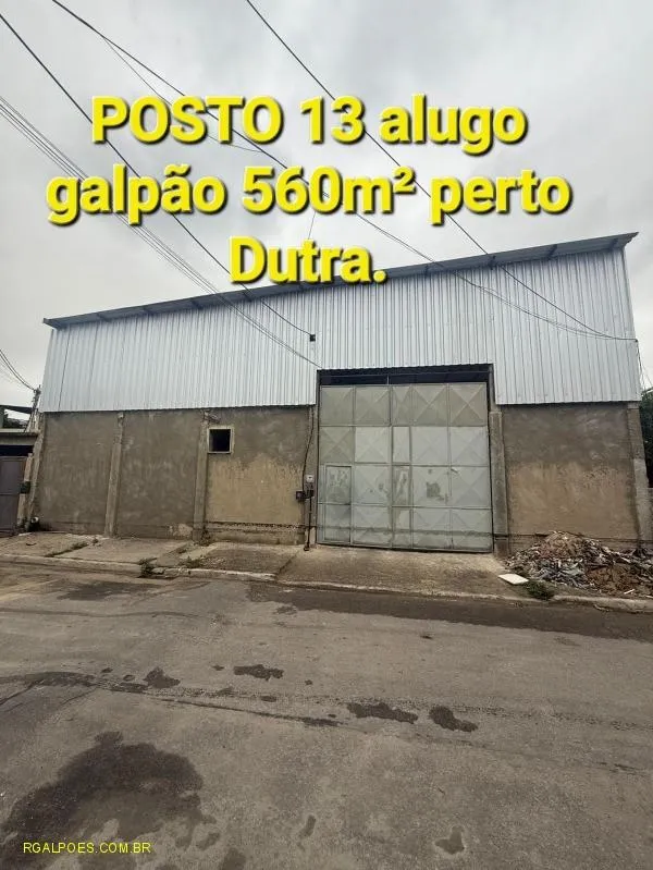 Imagem Galpão para Locação em NOVA IGUAÇU, POSTO TREZE, 2 banheiros