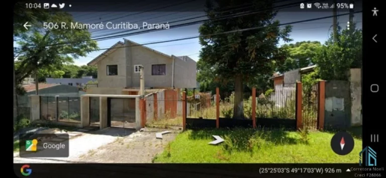 Foto do imóvel Terreno a venda 1.700 m2, no Mercês em Curitiba PR