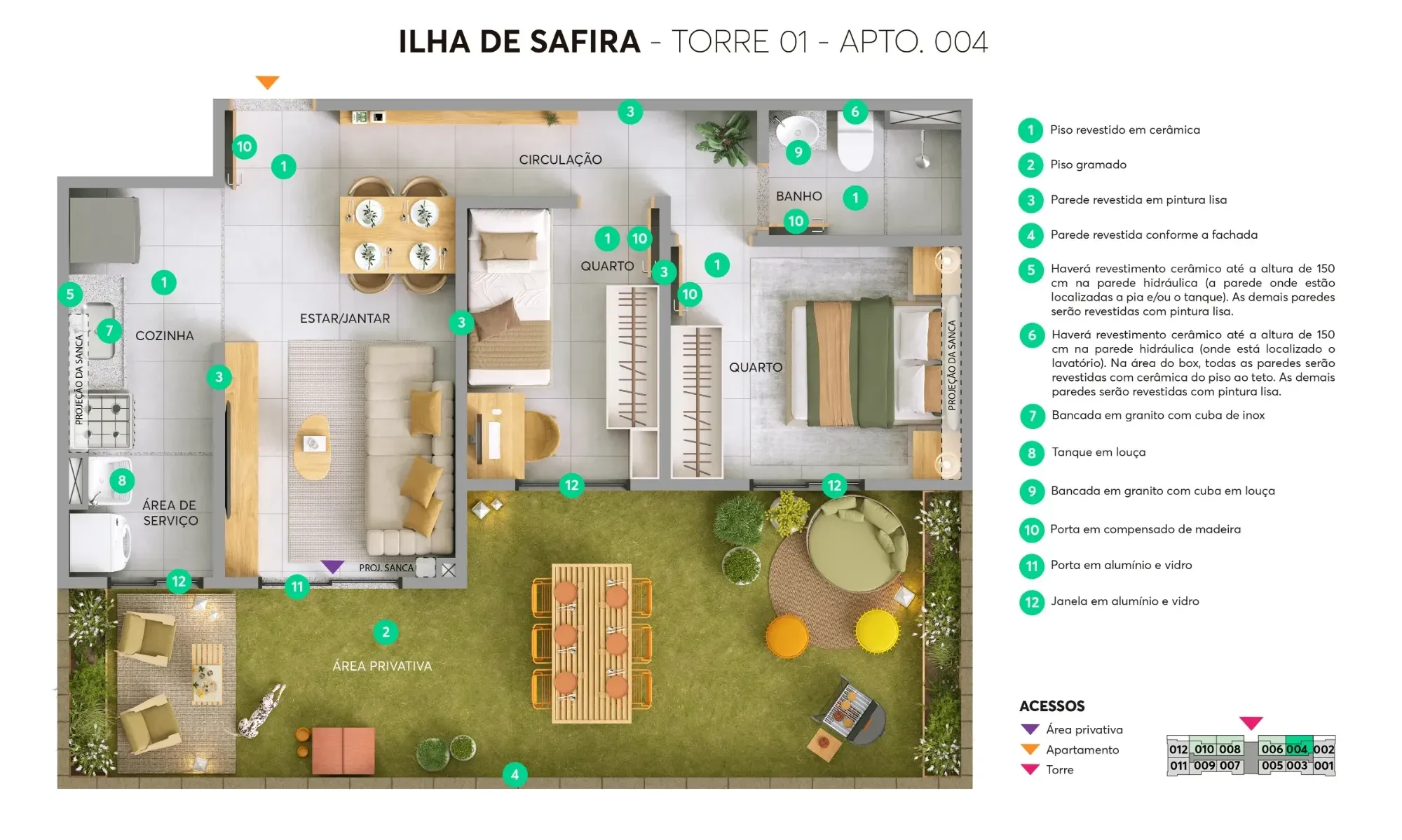 Imagem Edifício Residencial com 2 Quartos à Venda, 40,37 m² em Barro Duro - Maceió