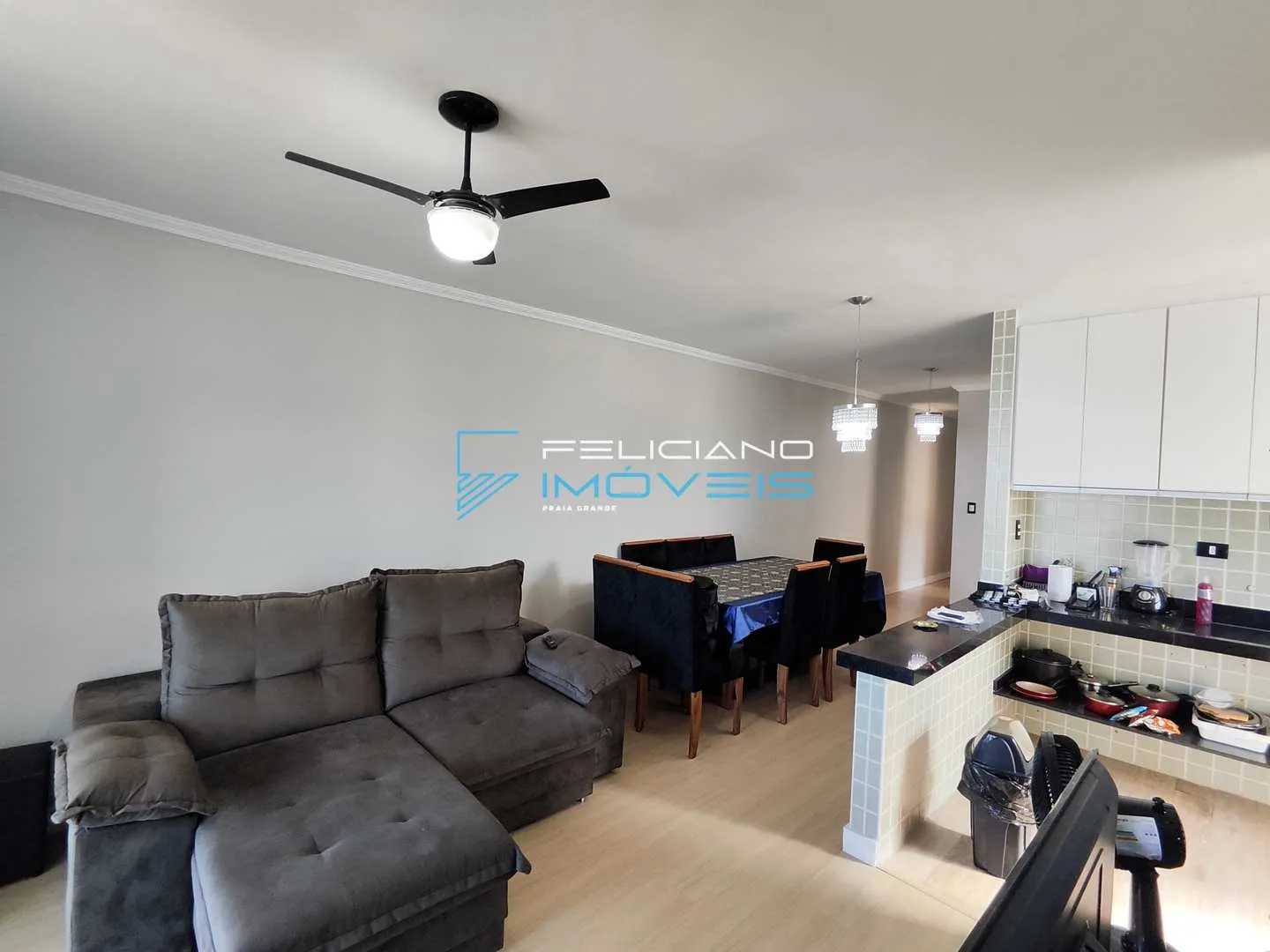 Imagem Apartamento com 3 quartos, Vila Caiçara, Praia Grande - R$ 599 mil, Cod: 5975