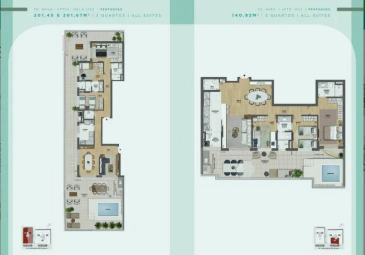 Imagem Tegra Flua Niterói Condomínio Residencial de Luxo Localização Central