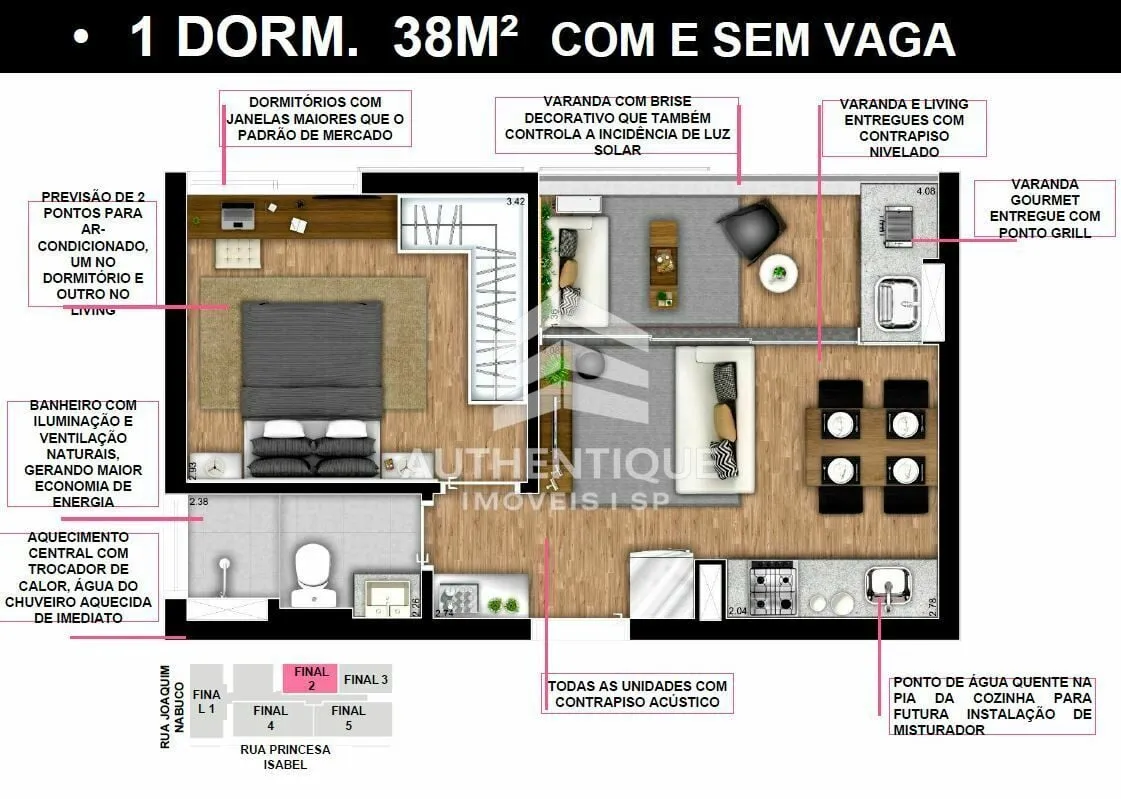 Imagem Just Brooklin - Apartamento à venda em São Paulo/SP