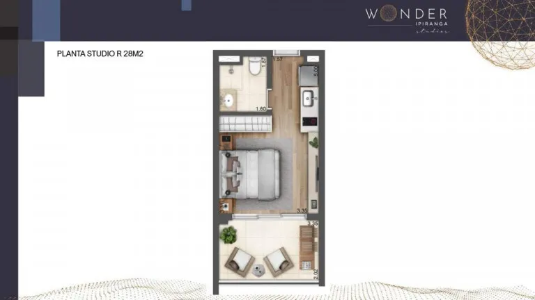 Imagem Apartamento com 1 Quarto à Venda, 40 m² em Sacomã - São Paulo