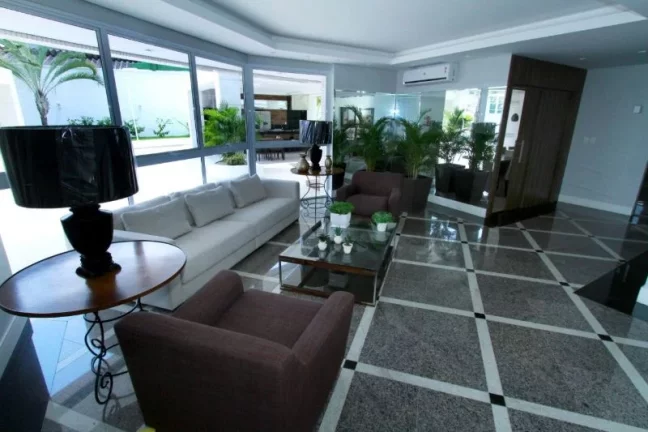 Imagem Apartamento em Alto Padrão , no condomínio Bellagio , em andar alto , mobiliado e climatizado pronto para ser financiado